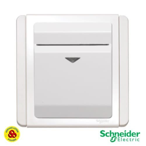 SCHNEIDER SAKLAR KARTU NEO E3031EKTH WW HOTEL KEY CARD SWITCH WHITE