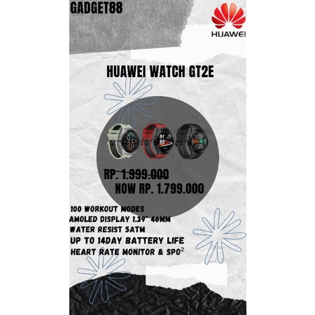 Huawei Watch gt2e
