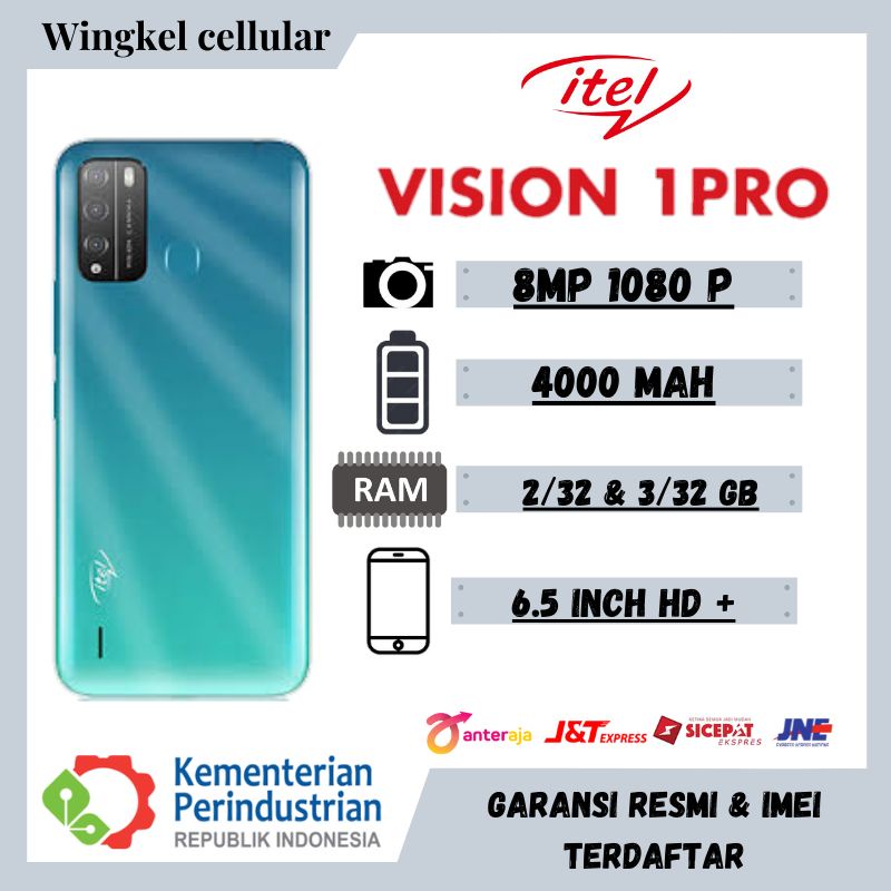 ITEL VISION 1 PRO 2/32 & 3/32 RESMI