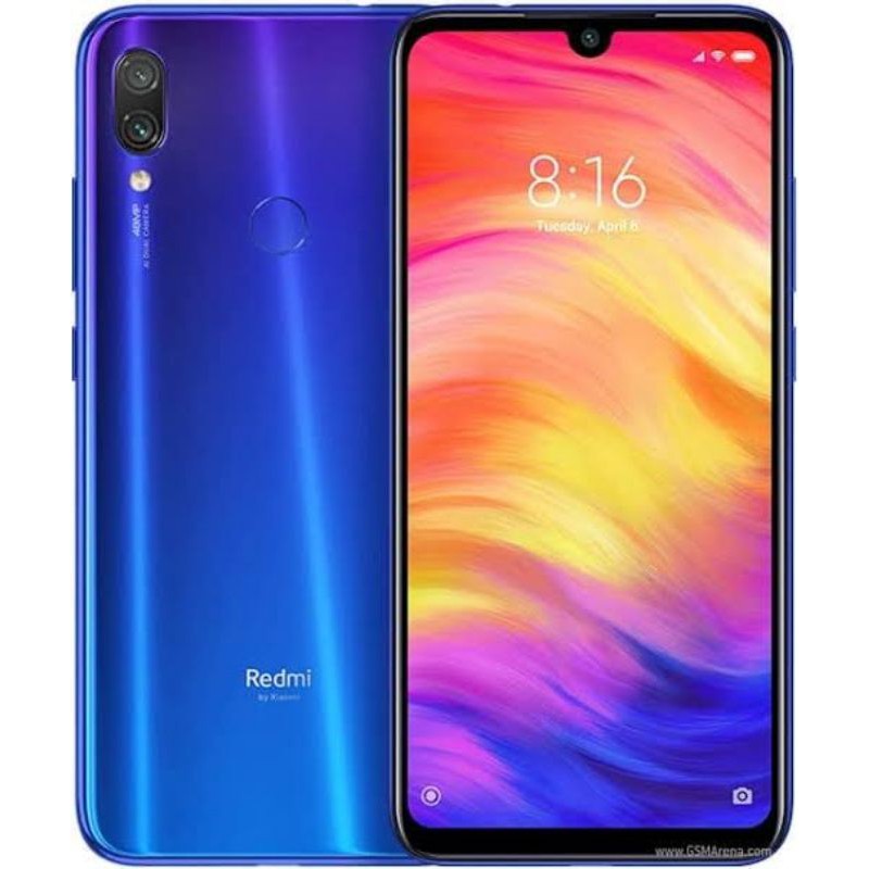 Redmi Note 7 Garansi Resmi 4/64GB Bekas Like New