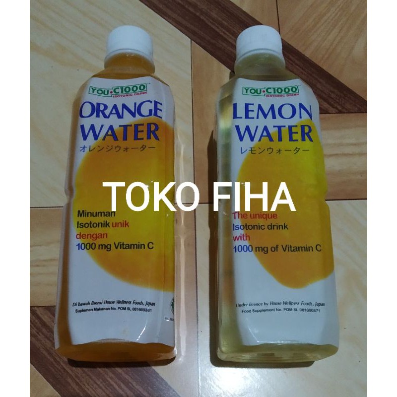 

You C1000 - 500ml Orange Water / Lemon Water