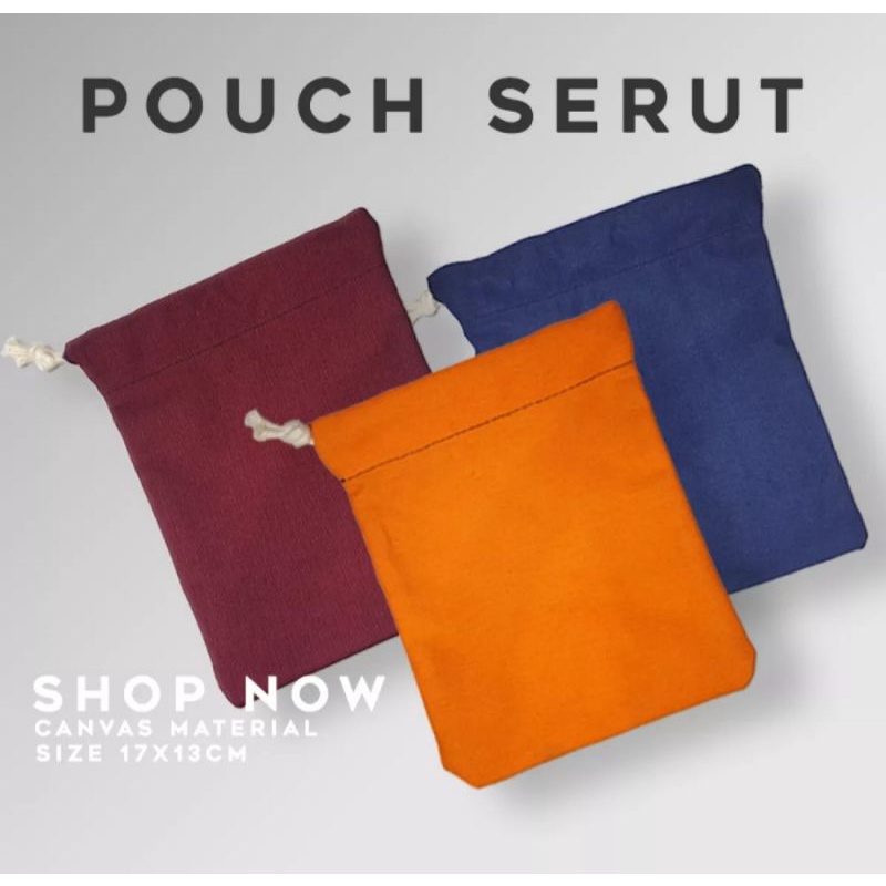 Pouch Make Up Serut / Tas Make Up Serut