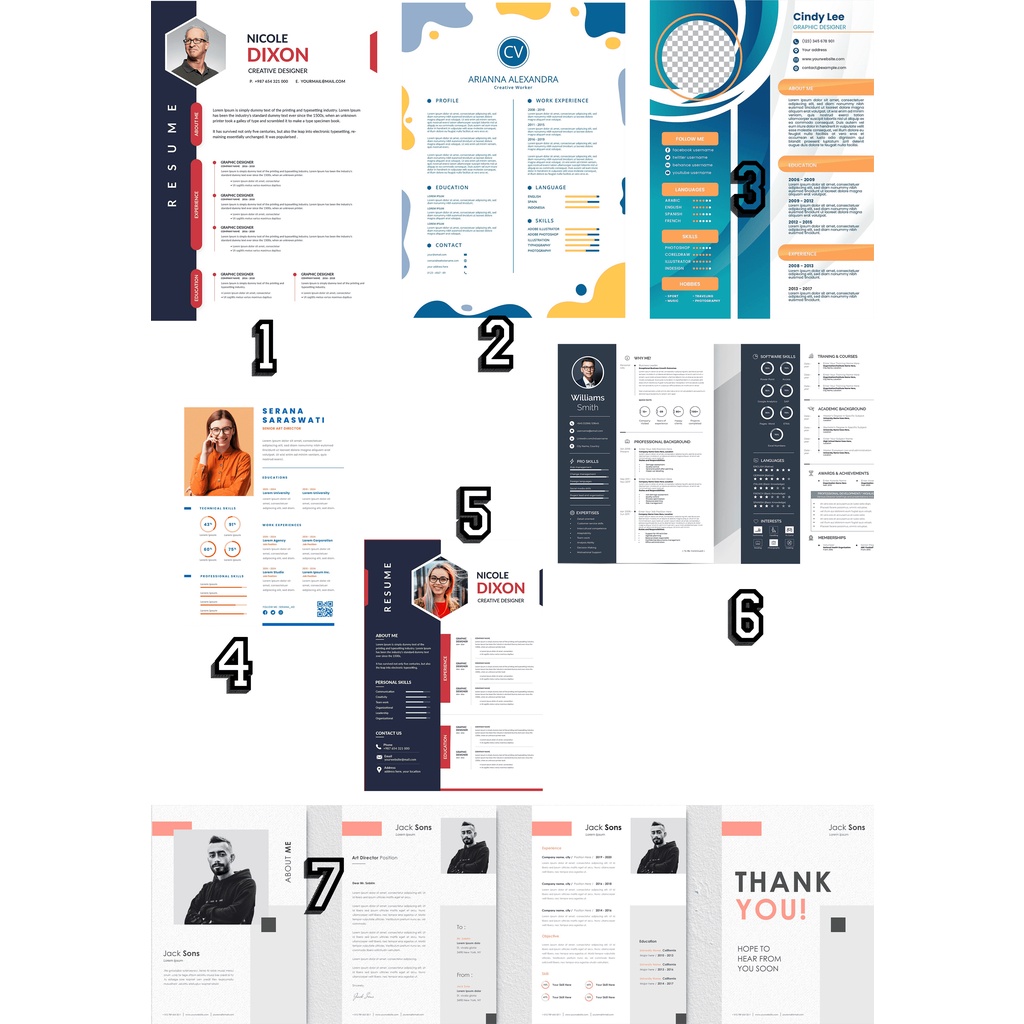

Design dan Template CV (Curiculume Vitae) Professional dan Menarik