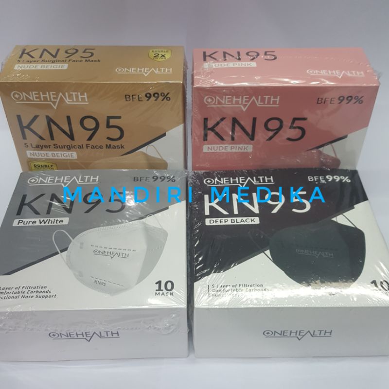 Masker KN95 BFE 99% 5ply Original Onehealth