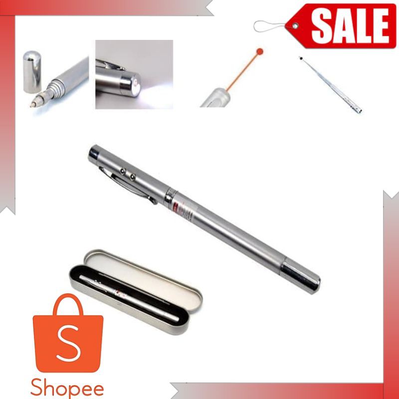 

HOT SALEPulpen Pen Exclusive Pena 5 in 1 Laser Pointer Box Premium Presentasi