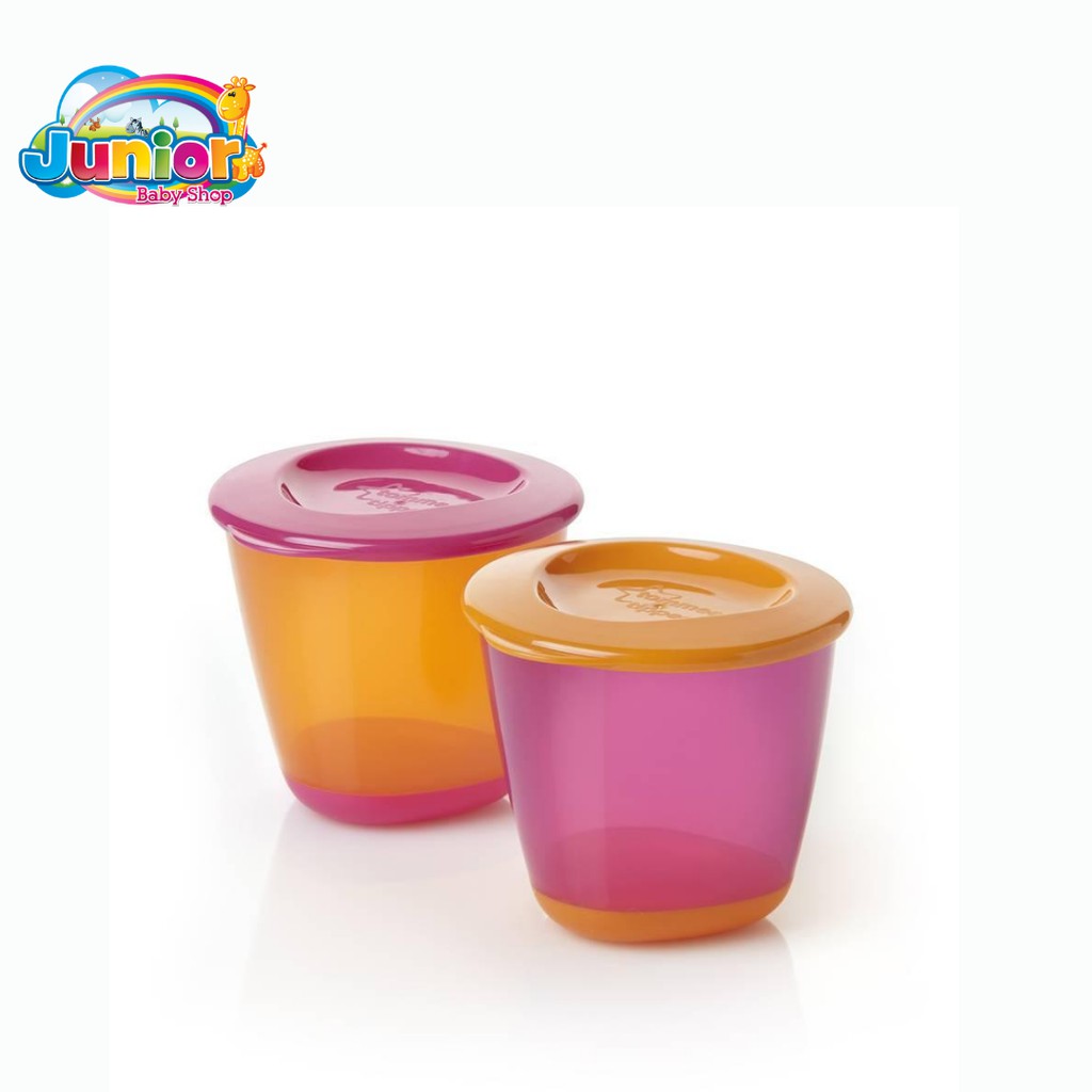 Tomme Tippee Pop Up Weaning Pot Pack of 2