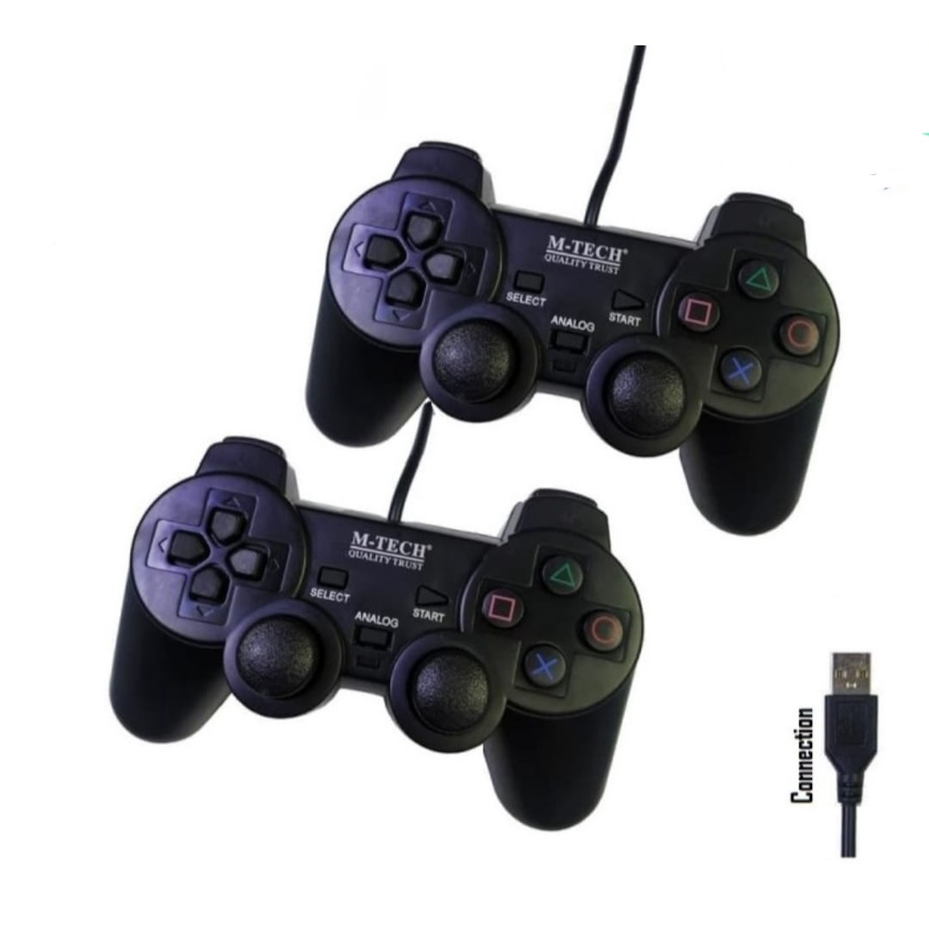 Stick Double Getar Di PC Komputer Laptop PS3 USB Kabel Plug &amp; Play