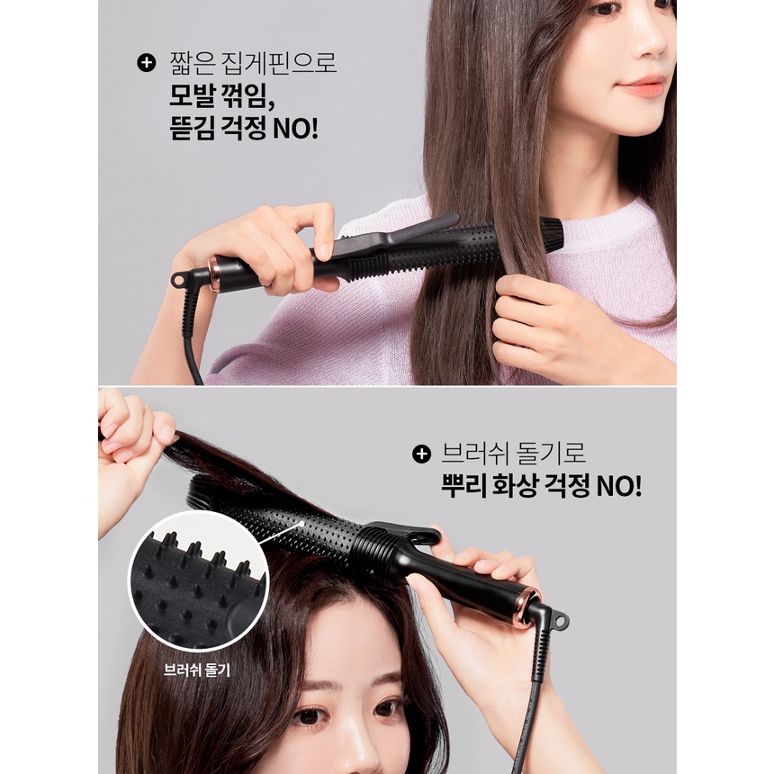 Oa Glam Wave Iron Perm Hair Root Volume Comb Irons 28MM