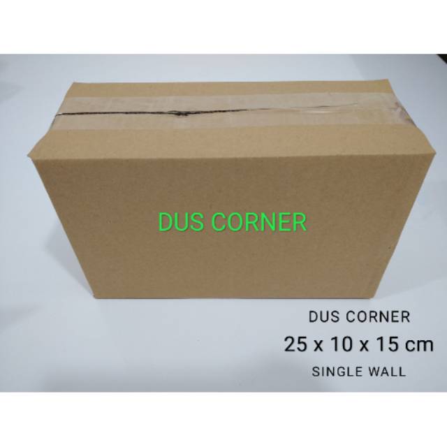 

Kardus Box packing uk 25x10x15 cm POLOS