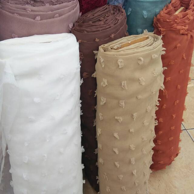 kain rubi meteran , restock warna lengkap