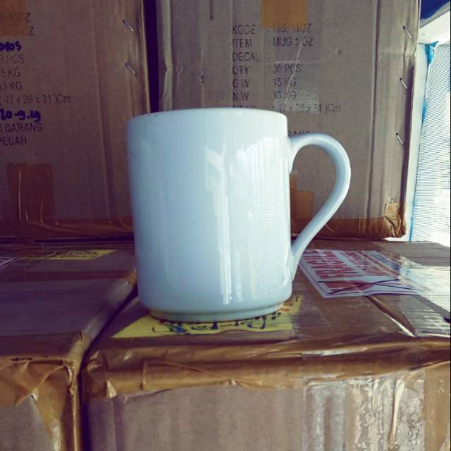 Mug Polos Double Coating Siap Cetak