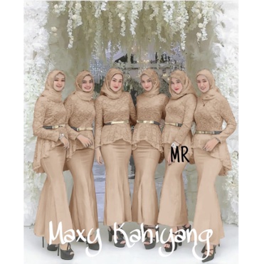 Bridesmaid Dress Kondangan Muslim / Sage Green Lilac Taro Mocca Milo Silver Broken White Biru Wardah