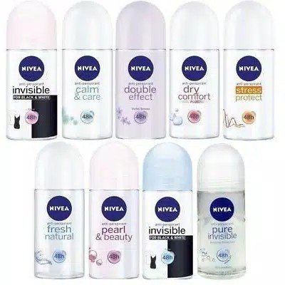 Nivea Deodorant Roll On Man/Woman 50ml (100% Original)