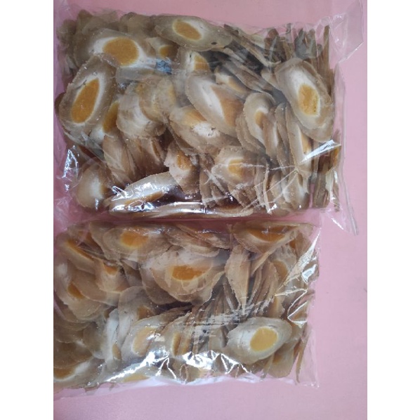 

Krupuk Telur Asin kemasan 250gr