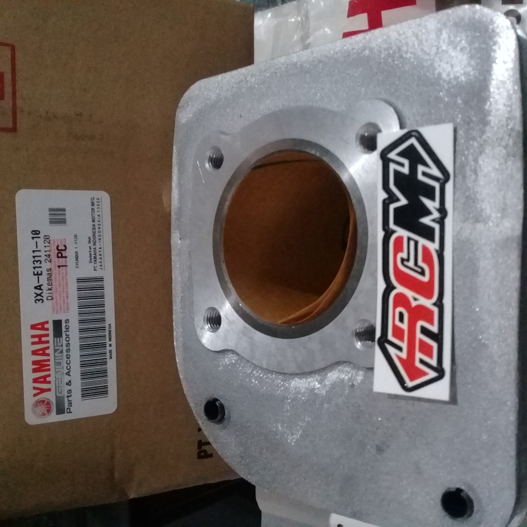 CYLINDER BLOCK BLOK SEHER SEKER BORING PORING FORCE 1 FIZR F1ZR ORI ORIGINAL YAMAHA YGP 3XA-E1311-10