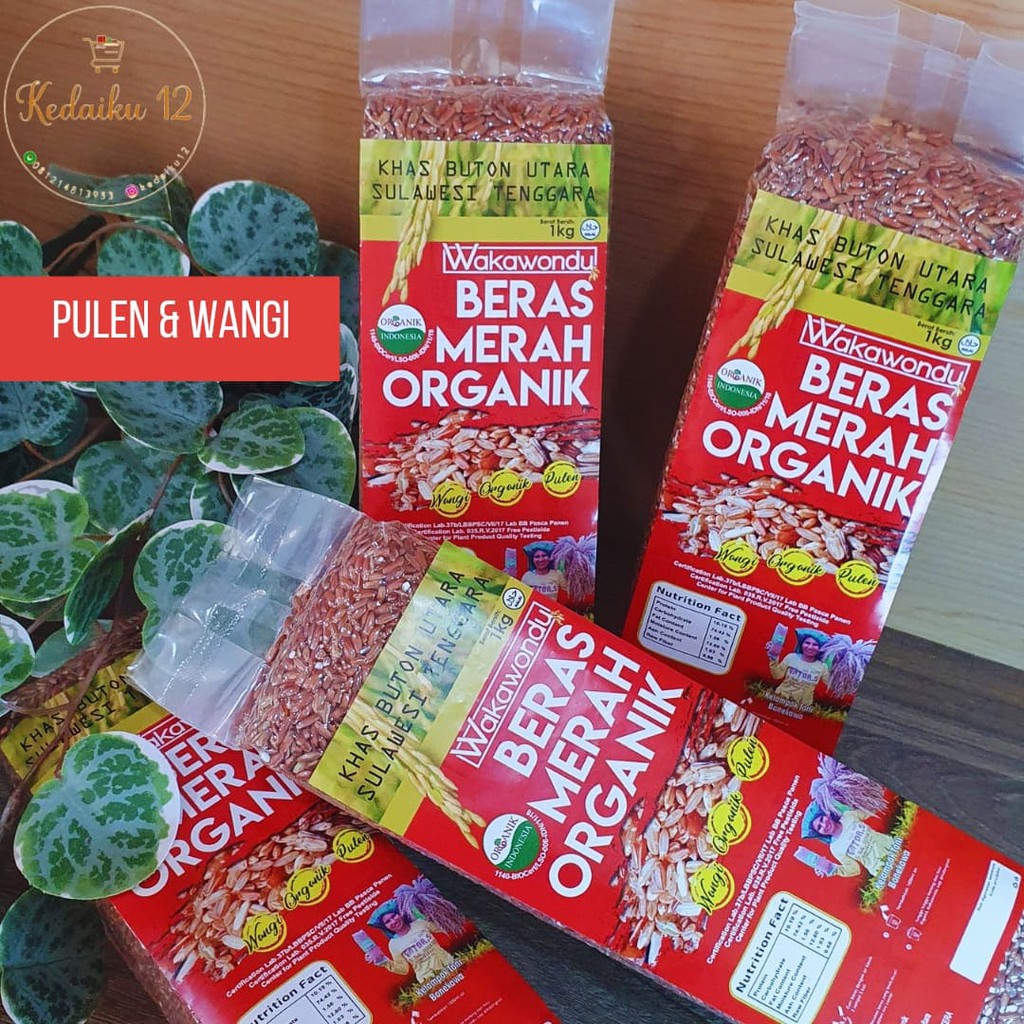 

BERAS MERAH ORGANIK WAKAWONDU