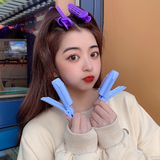 Roll Rambut Jepit Korea Perempuan Aksesoris Rambut Jepit Poni untuk Anak dan Dewasa fashion korea kualitas Import AK130