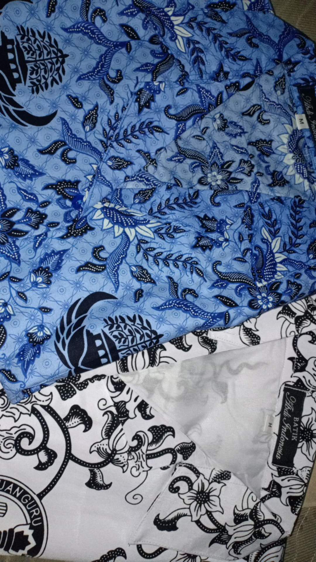 Seragam Katun Wanita Batik Korpri Pgri Kopri Dinas Pns Panjang