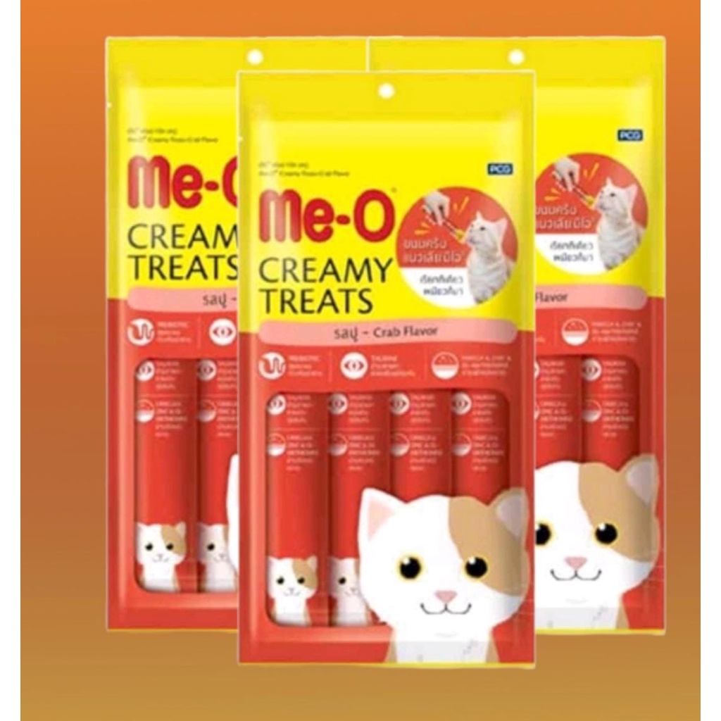 MEO CREAMY TREATS SNACK KUCING 15Gr ECER