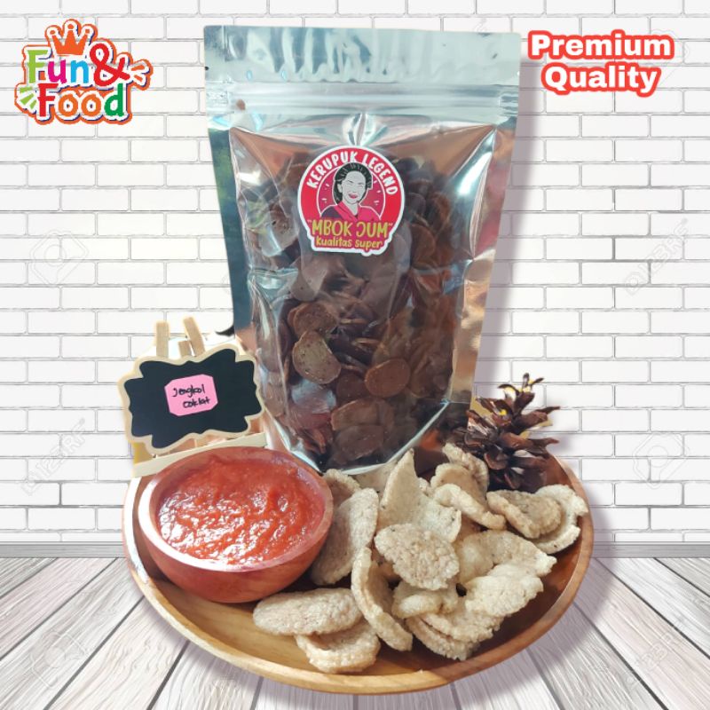 

Kerupuk Mentah Krupuk Kering Kerupuk Jengkol Warna Coklat Kualitas Premium