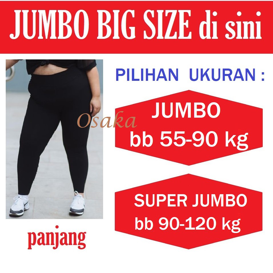 Celana JUMBO Wanita SUPER JUMBO Celana Legging JUMBO BIG SIZE Wanita Leging Jumbo Lejing Jumbo