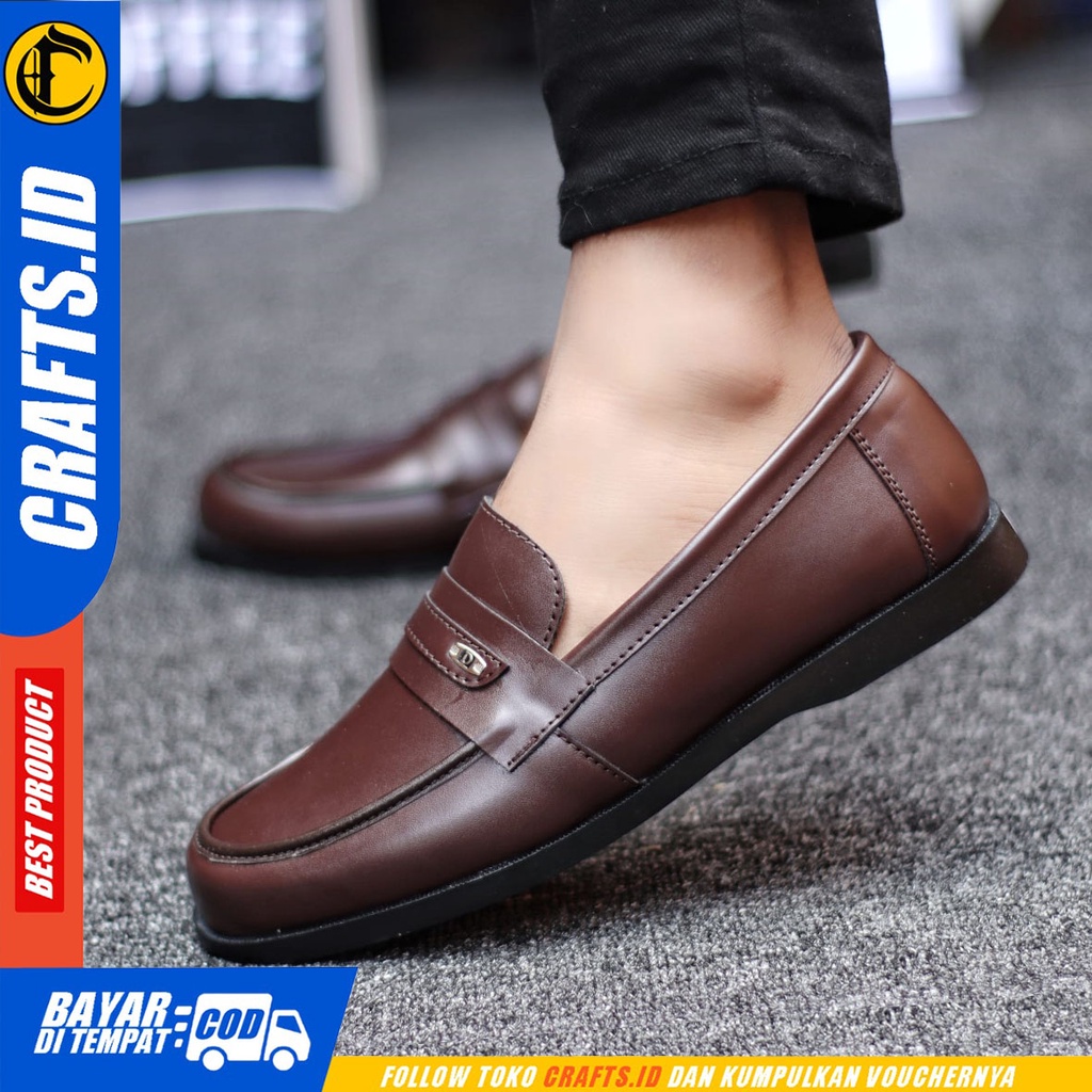 CRAFTS Shendo - Sepatu Formal Pria Pantofel