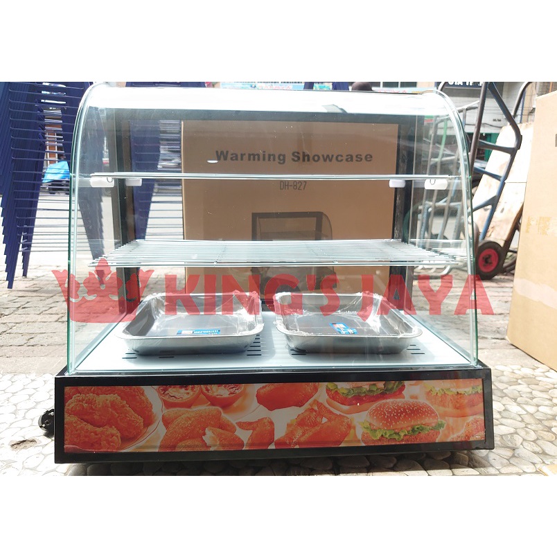 Warmer Showcase Penghangat Makanan / Showcase Pemanas