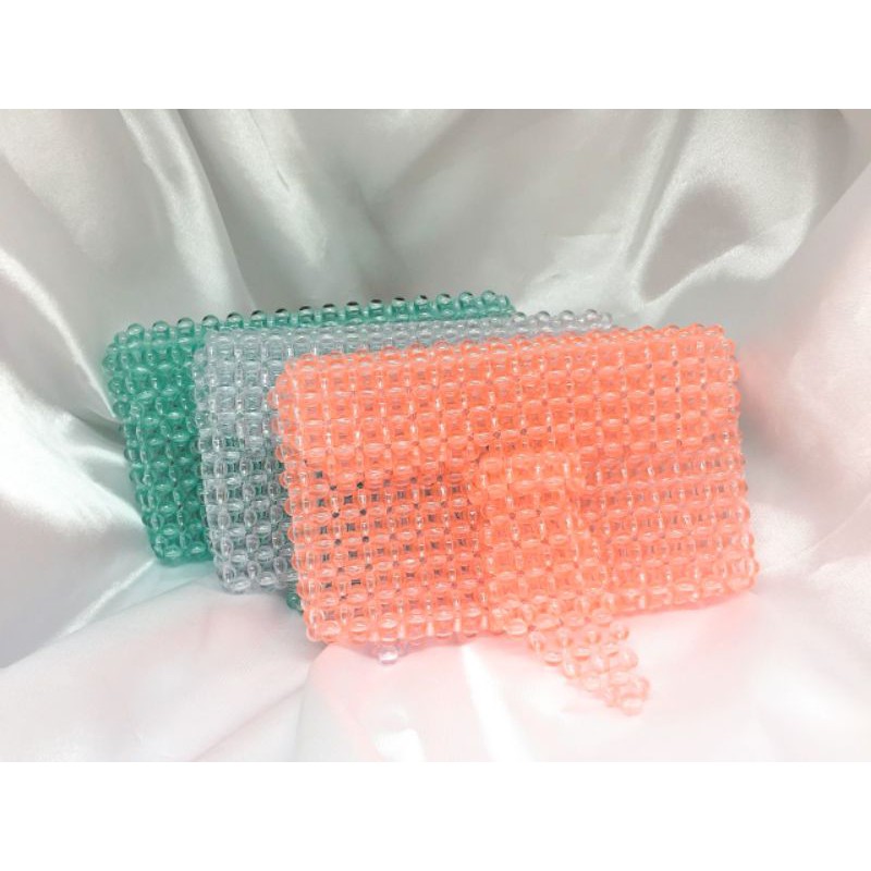 RAYA WALLET / beaded bag /tas manik manik / dompet mote