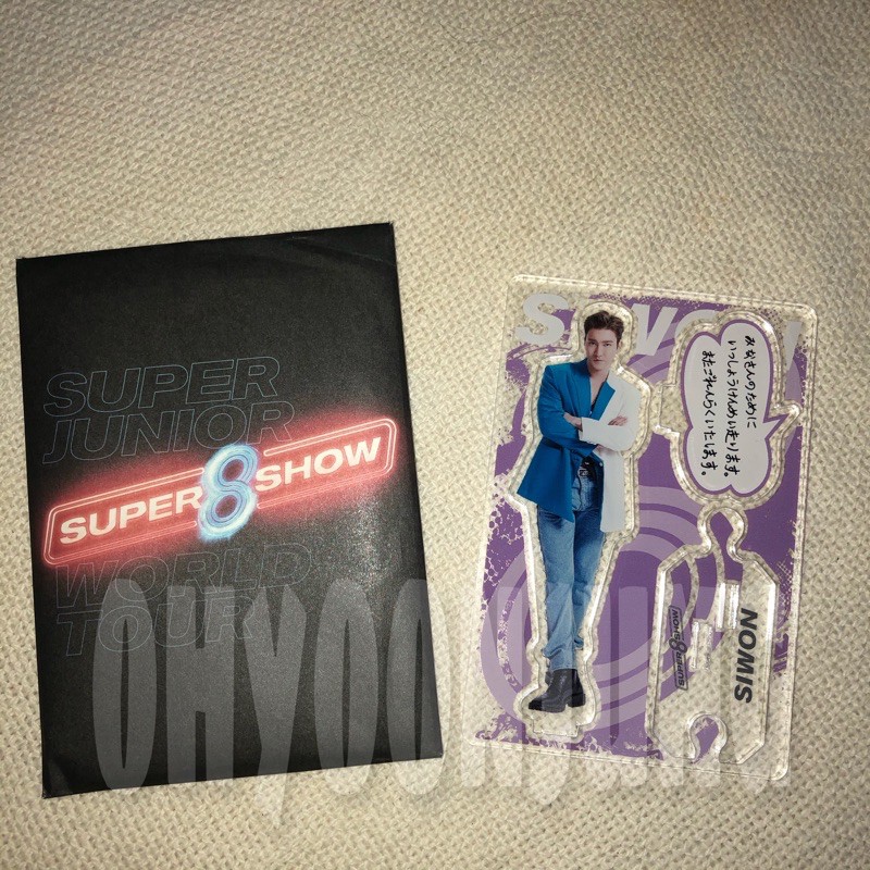 SUPER JUNIOR’s SIWON SS8 JAPAN MINI STANDEE