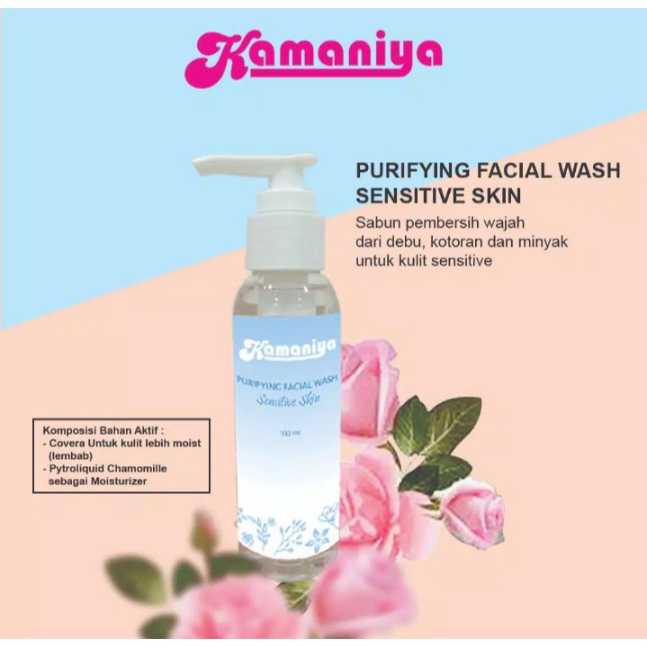 Kamaniya Purifying Facial Wash Sensitive (100ml)