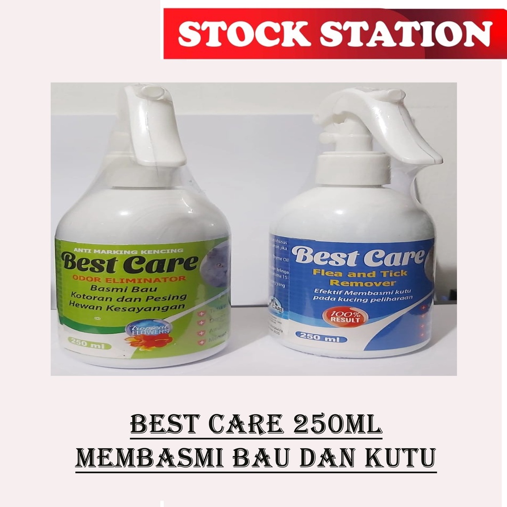 BEST CARE 250ml - Penghilang bau kandang/pesing/kotoran kucing