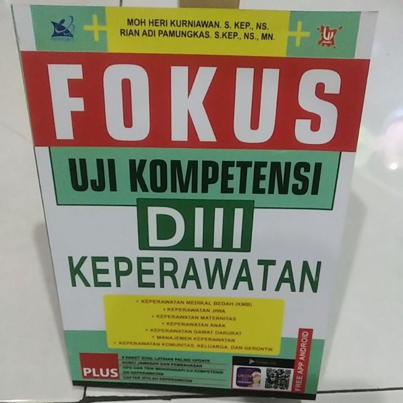 fokus uji kompetensi D3 keperawatan
