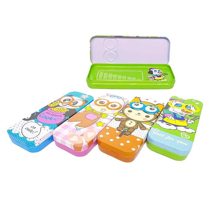 

Kotak Pensil 20.5 x 7.7 x 2.7 CM Pencil Case Organizer MS-55-63 - Biru