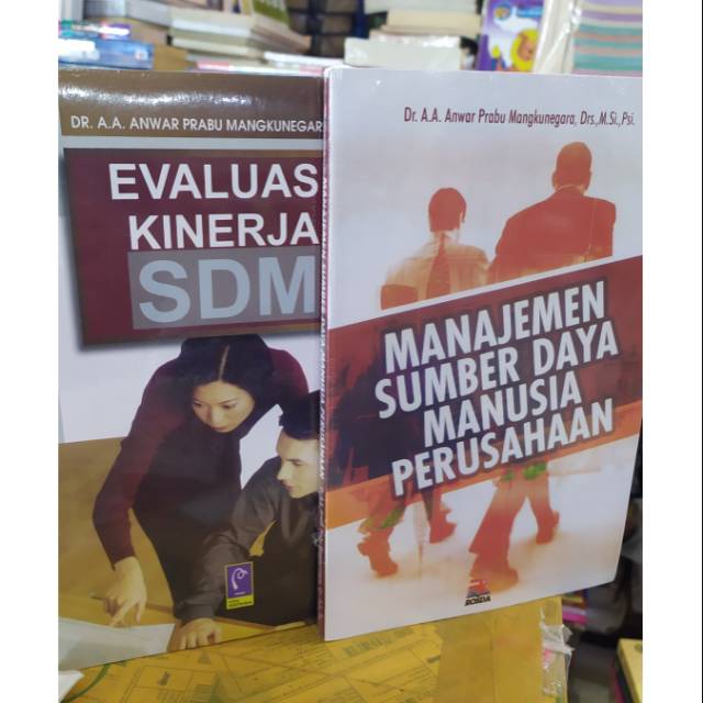 Jual Dua Buku Tentang Manajemen Sumber Daya Manusia Karya Anwar Prabu