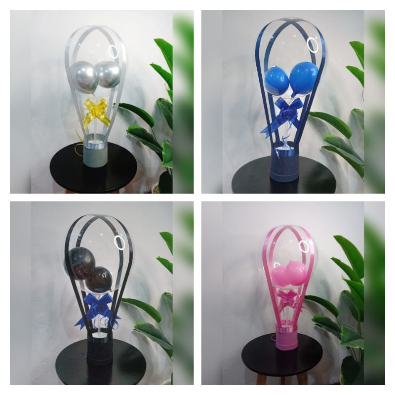 

buket balon mini (DIY) box hampers ukuran mini