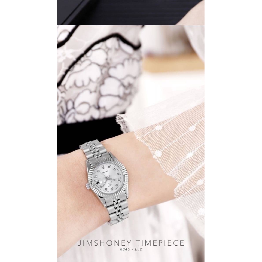 JAM 8045 - L2 jam tangan couple "Jims Honey" #forever love & honey