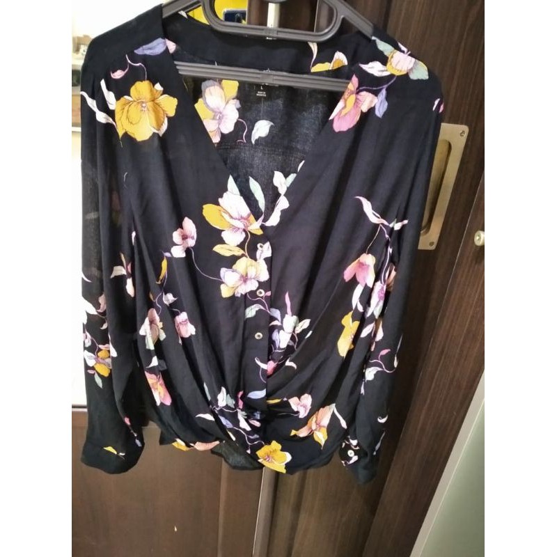 blouse flower super cantik elegan maksimal