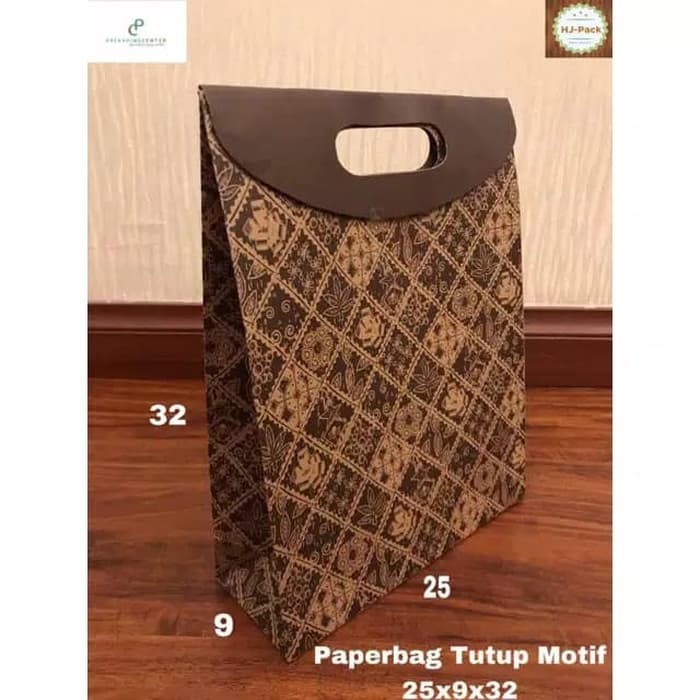 

Paperbag Pound Tutup L 25x9x32 Tas Kertas Goodie Bag Souvenir