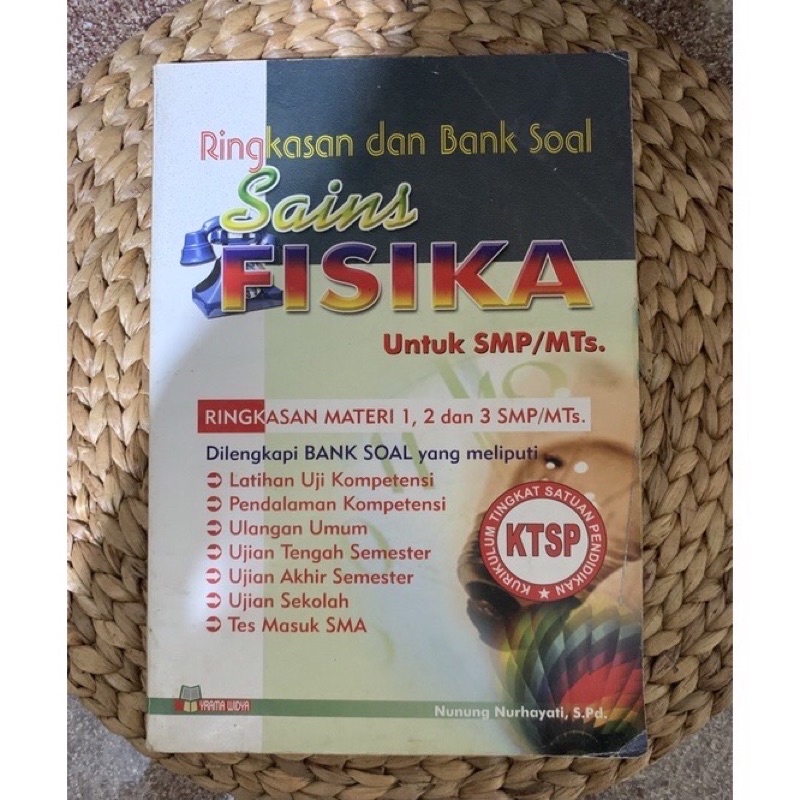 Ringkasan dan Bank Soal Sains Fisika untuk SMP/MTs