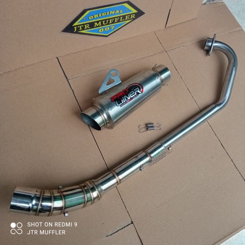 knalpot PROLINER jupiter mx 135 old new mx king 150