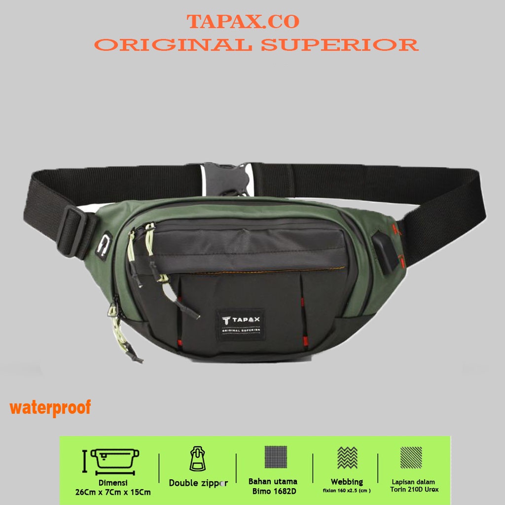 Waistbag SAGA geming on tapax usb