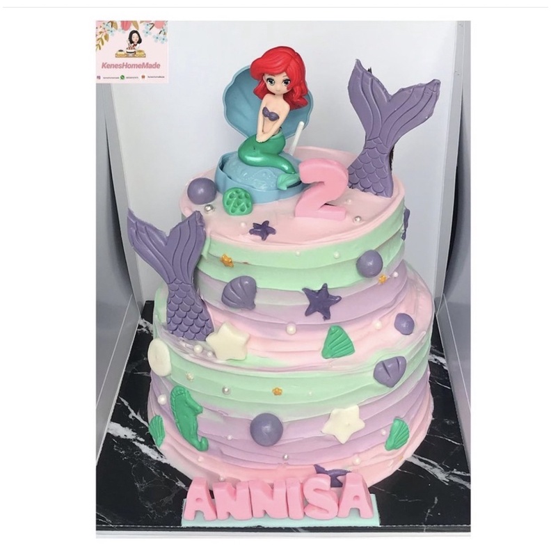 

Kue Ulang Tahun Ariel / Cake Ultah Duyung