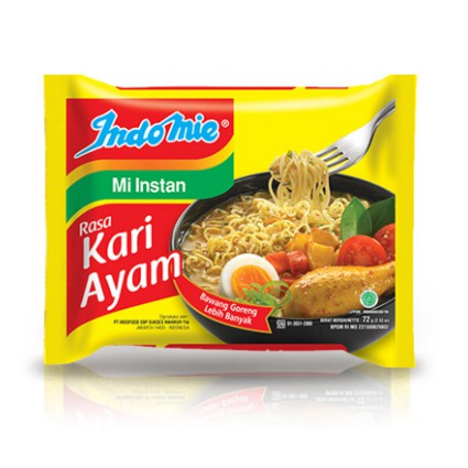 

INDOMIE - Mie Instan New Rasa Kari 72gr