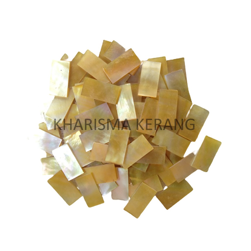 KULIT KERANG MUTIARA KUNING YELLOW MOTHER OF PEARL MOTHER OF PEARL TILE KULIT KERANG KERANG MUTIARA 
