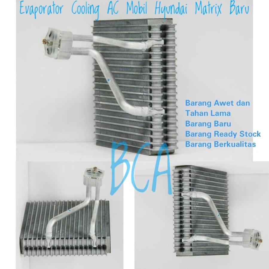 EVAPORATOR EVAP Cooling AC Mobil Hyundai Matrix