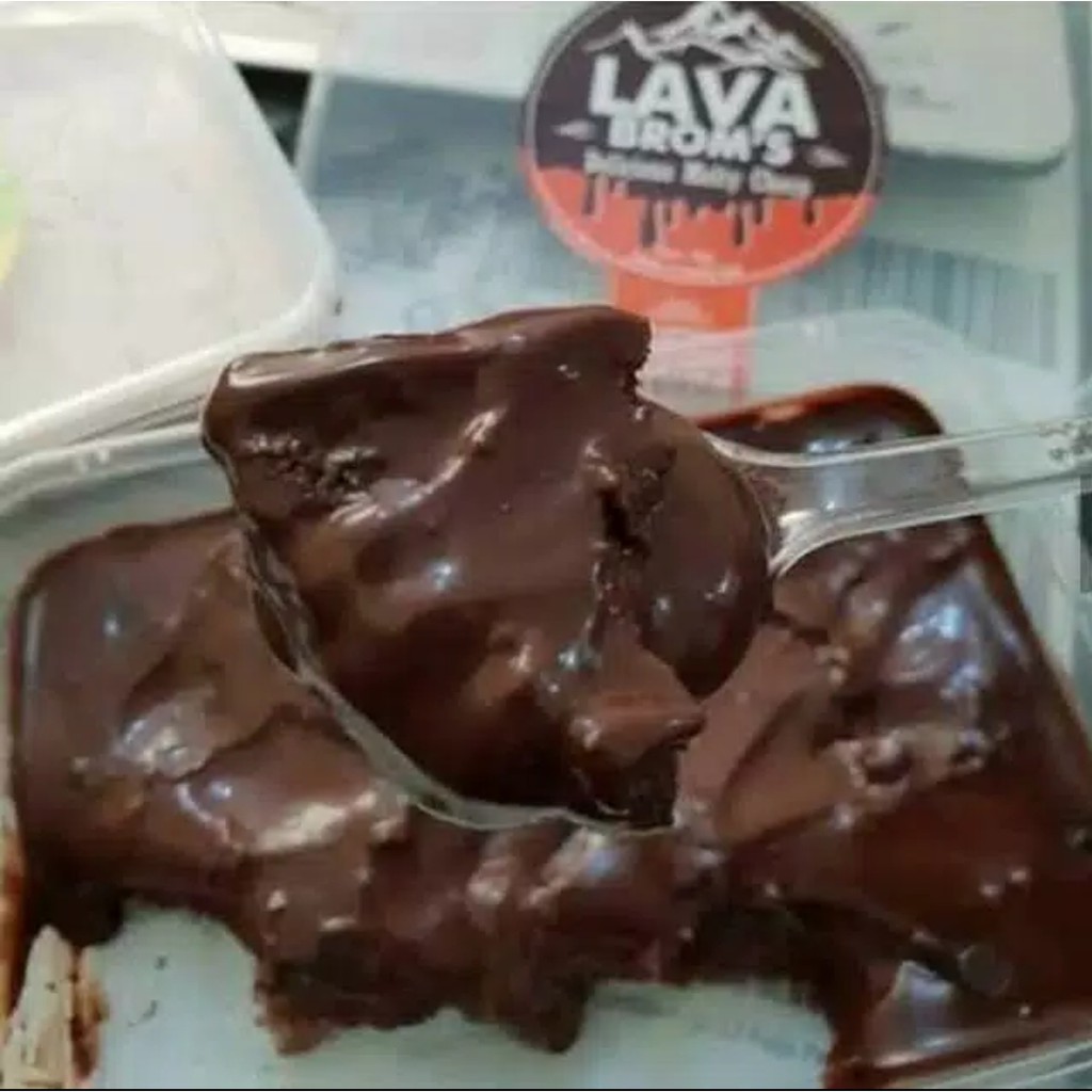 Lava Brom's Cake Chocolate Melty / kue coklat meleleh