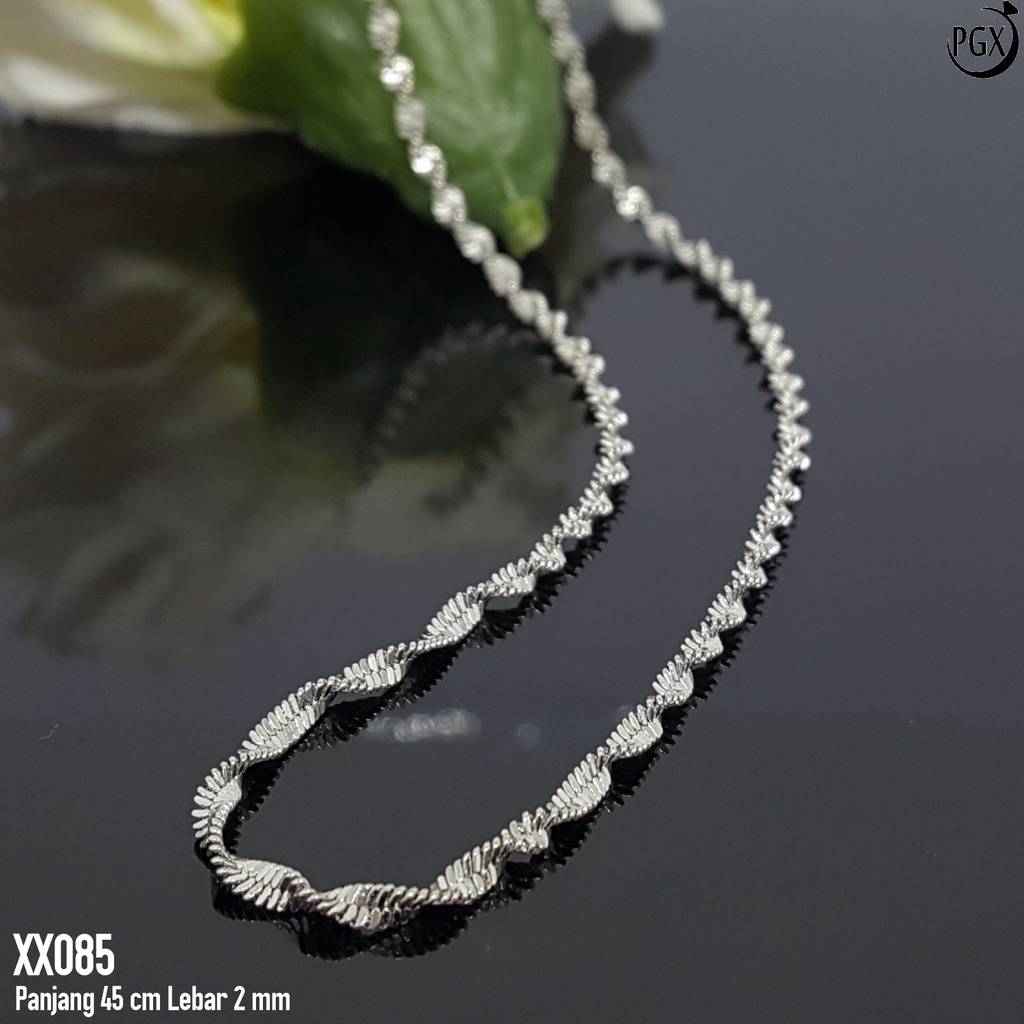 PGX Kalung Pria Wanita Xuping Perhiasan Lapis Emas Aksesoris Fashion Premium - XX085