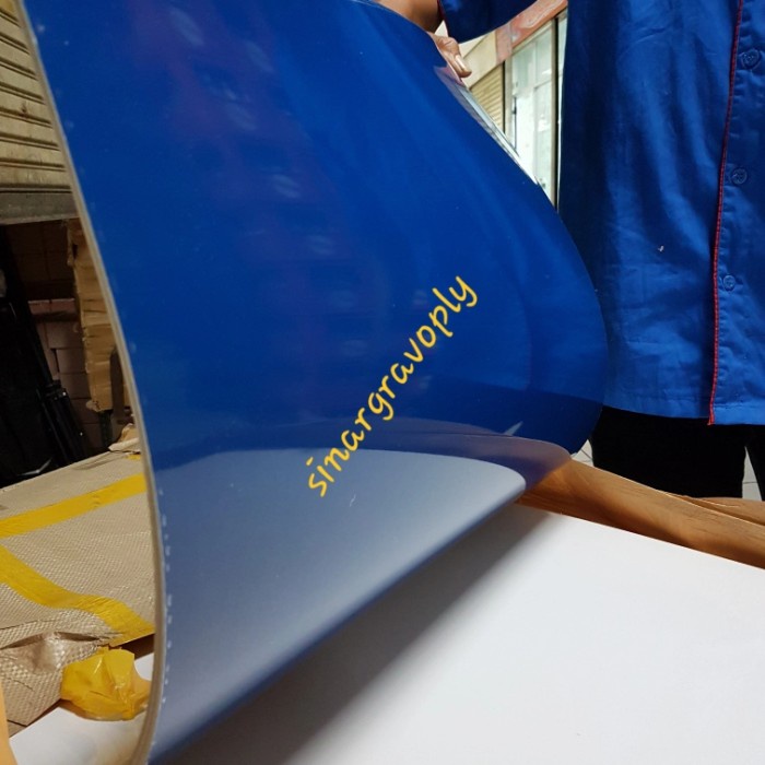 

Kusus Hari Ini Gravoply Biru Terang Bahan Gravir Nametag Dll 120X60Cm Tebal1.5Ml Hemat
