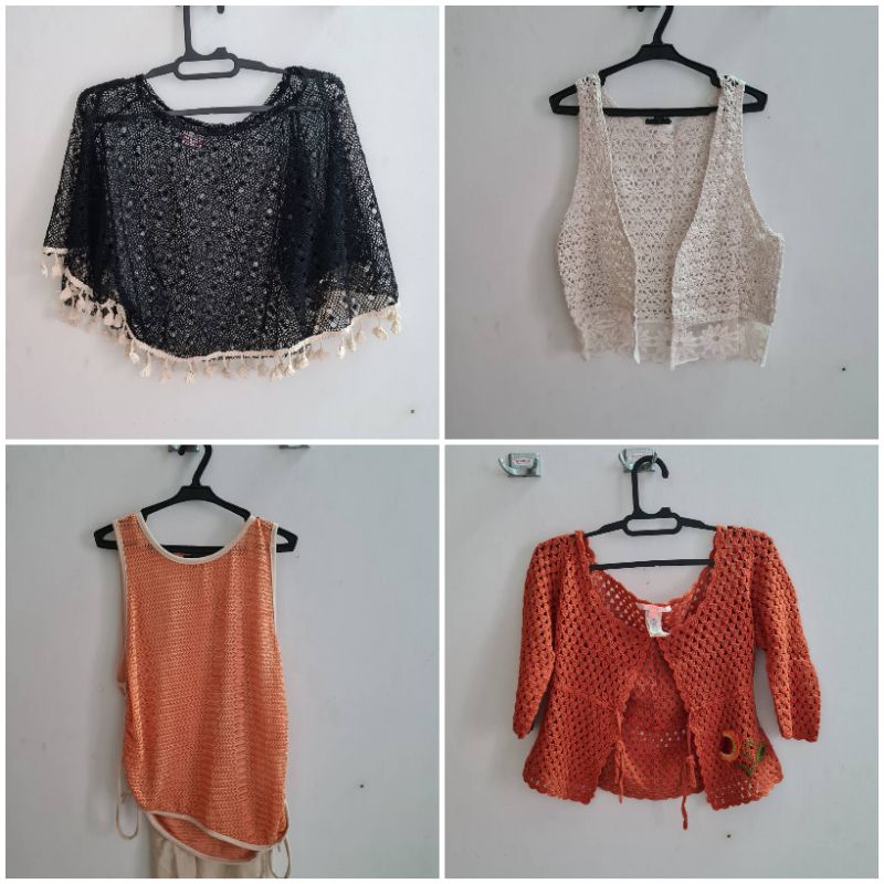 Cape outer rajut/preloved cardigan outer cape