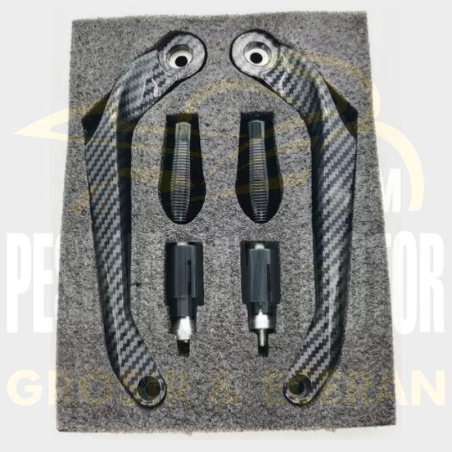 Proguard Karbon Handguard Carbon Universal Semua Motor